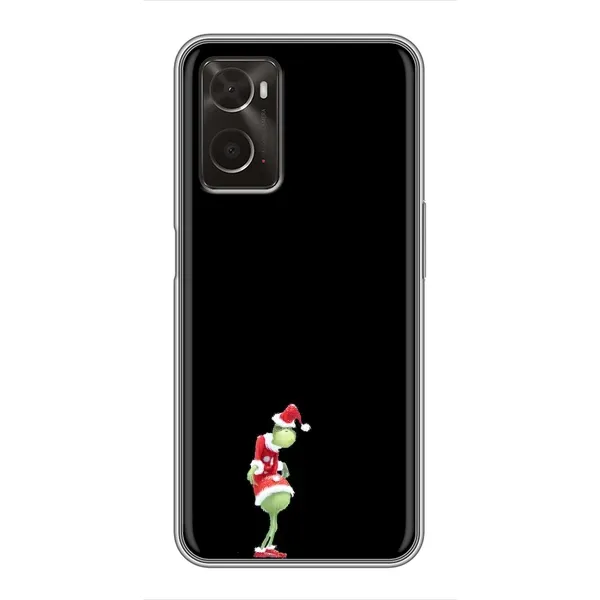 Чехол с рисунком «Гринч на чорном» для OPPO A96 Чехол с рисунком «Гринч на чорном» для OPPO A96