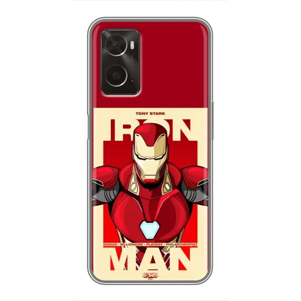 Чехол с рисунком «Iron man» для OPPO A96 Чехол с рисунком «Iron man» для OPPO A96