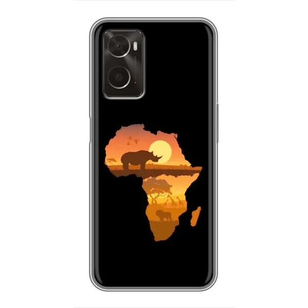 Чехол с рисунком «Карта» для OPPO A96 Чехол с рисунком «Карта» для OPPO A96
