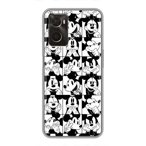 Чехол с рисунком «Коллаж Микки Маус» для OPPO A96
