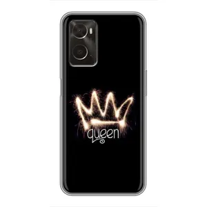 Чохол (Корона на чорному фоні) для Оппо А96 (Корона)