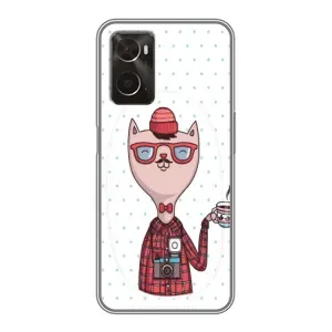 Чохол на тематику: Коти для OPPO A96 (Кіт аристократ)
