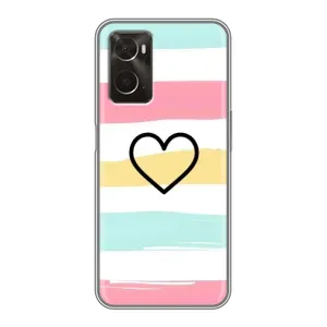 Чохли з тематикою "Маленькі Сердчеки" на Oppo A96 (Гарне сердечко)