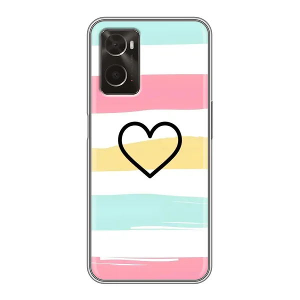 Чехол с рисунком «Красивое сердечко» для OPPO A96 Чехол с рисунком «Красивое сердечко» для OPPO A96
