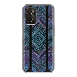 Силиконовый Чехол на Oppo A96 (Крутой орнамент)