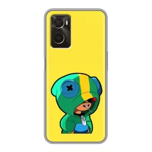 Чохол Бравл Старс для Oppo A96 (Леон (LEON))