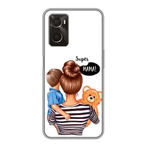 Чехлы для МАМЫ на Oppo A96 (Мама и сын)