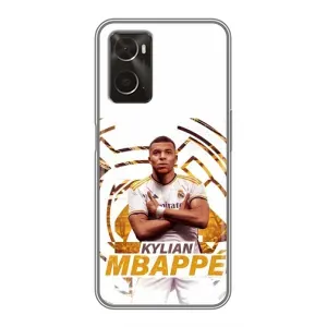Чохол (TPU) з Футболістом на Oppo A96 (Мбаппе Реал)