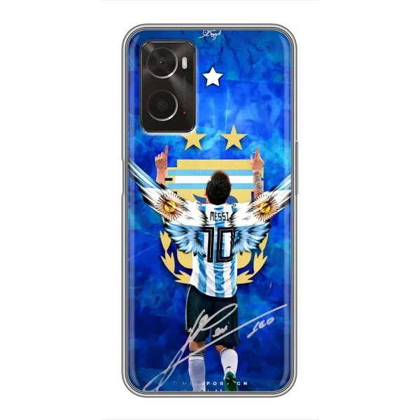 Чехол с рисунком «Месси Аргентина» для OPPO A96
