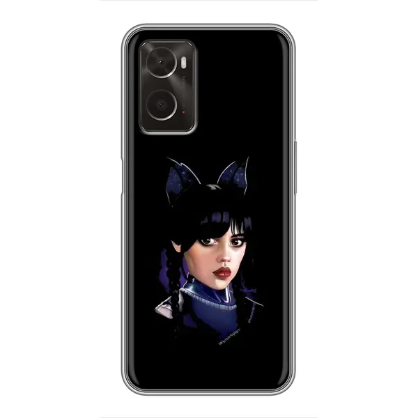 Чехол с рисунком «Милая Уэнсдей» для OPPO A96