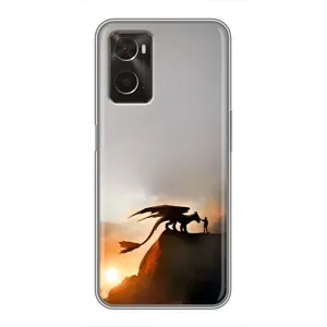 Чехол дракон Беззубик для Oppo A96 (Мультиик Беззубик)