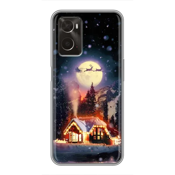 Чехол с рисунком «Настроение зимнее» для OPPO A96