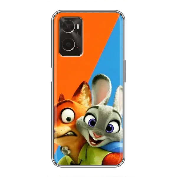 Чехол с рисунком «Ник и Хопс» для OPPO A96