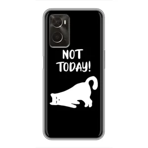 Бампер з зображенням Котиків для Оппо А96 (Not Today)