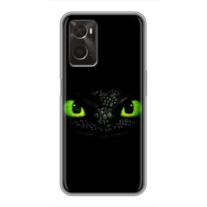 Чехол дракон Беззубик для Oppo A96 (Глаза Беззубика)