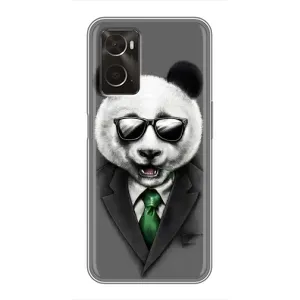 Чохли з Пандами на Oppo A96 (Панда в окулярах)