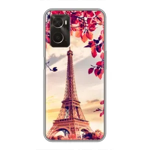 Чехол с Эйфелевой башней на Oppo A96 (Paris photo)