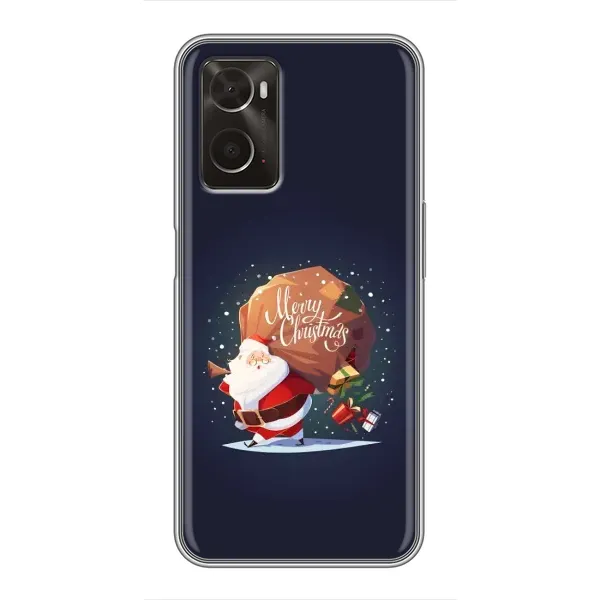 Чехол с рисунком «Подарки от Санты» для OPPO A96