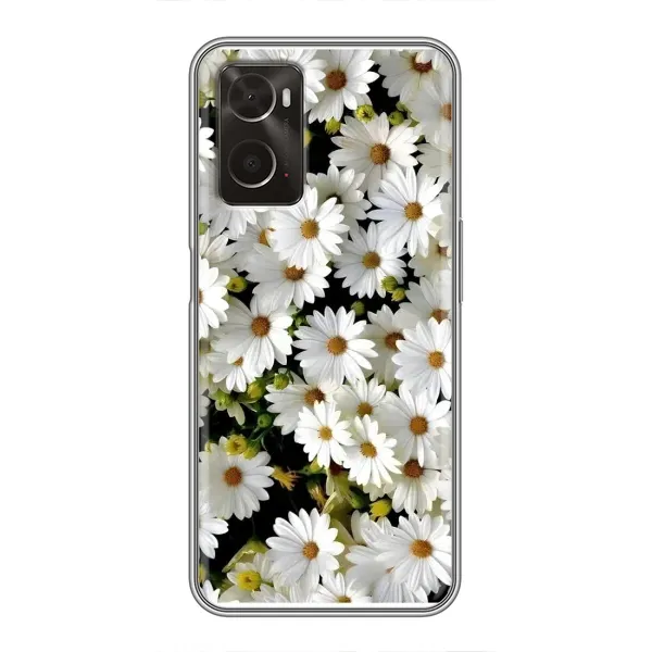 Чохол з малюнком «Рамка в ромашках» для OPPO A96 Чохол з малюнком «Рамка в ромашках» для OPPO A96