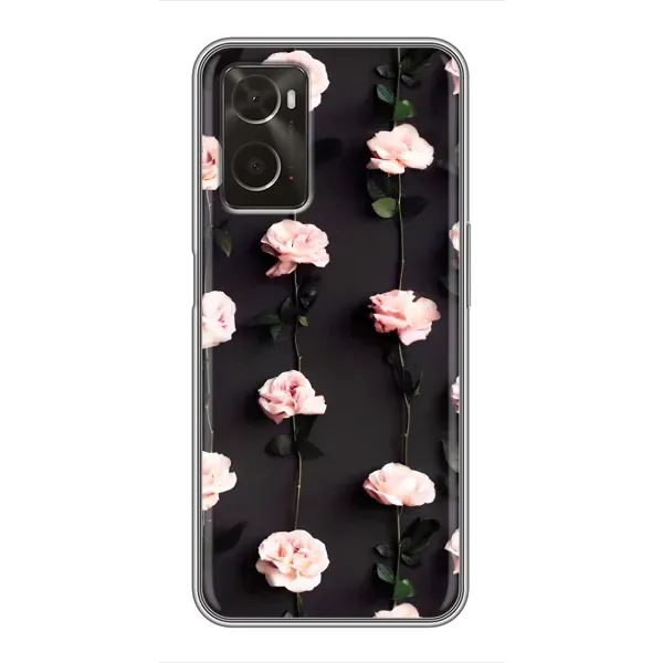 Чехол с рисунком «Розы» для OPPO A96 Чехол с рисунком «Розы» для OPPO A96