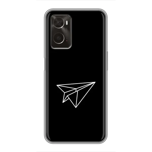 Чехол с рисунком «Самолетик» для OPPO A96 Чехол с рисунком «Самолетик» для OPPO A96