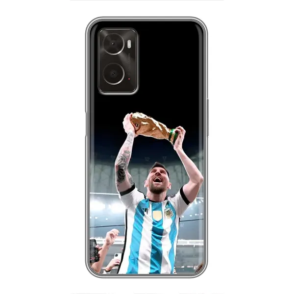 Чехол с рисунком «Счастливый Месси» для OPPO A96