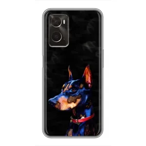 Бампер для Oppo A96 з картинкою "Песики" (Собака Мопсік)