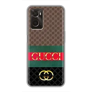 Чехлы Бренд GUCCI для Oppo A96 (Стиль GUCCI)