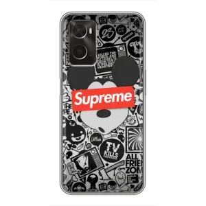 Чехол с рисунком «Supreme Маус» для OPPO A96