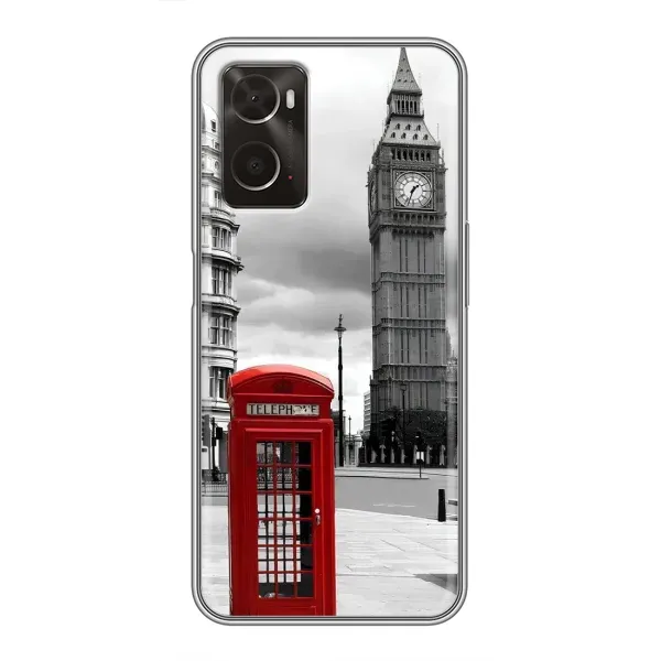 Чехол с рисунком «TELEPHONE» для OPPO A96