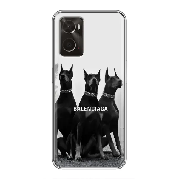 Чехол с рисунком «Три добермана» для OPPO A96