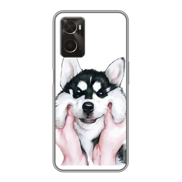 Чехол с рисунком «Собака Хаски» для OPPO A96 Чехол с рисунком «Собака Хаски» для OPPO A96