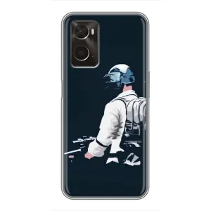 Чохол з картинкою "Герой Pubg" на Oppo A96 (В екіперівці)