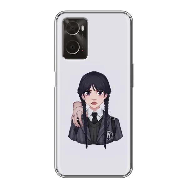 Чехол с рисунком «Вещь Венсдей» для OPPO A96