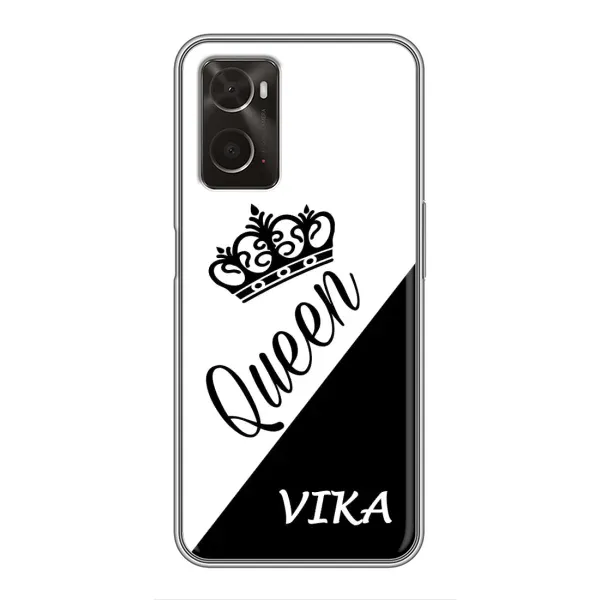 Чехол с рисунком «VIKA» для OPPO A96