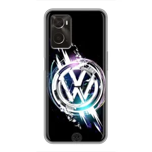 Чохол "Фольксваген" для Oppo A96 (Volkswagen на чорному)