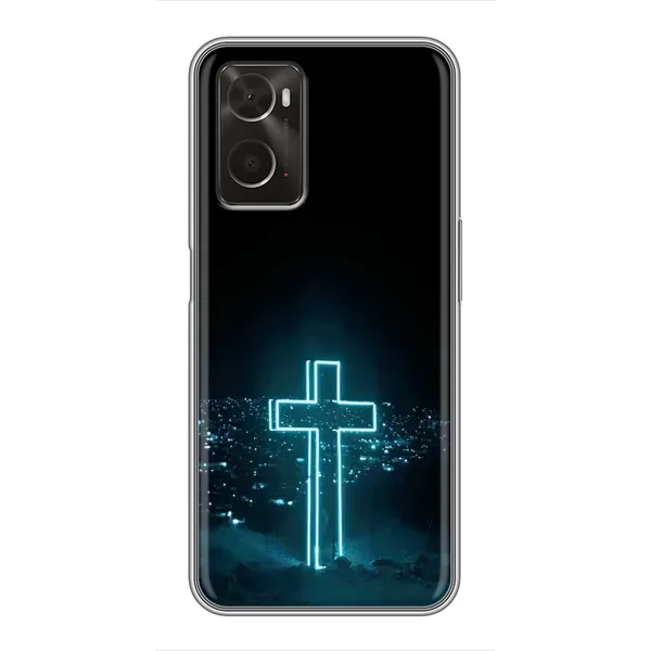 Чехол с рисунком «Яркий Крест» для OPPO A96 Чехол с рисунком «Яркий Крест» для OPPO A96