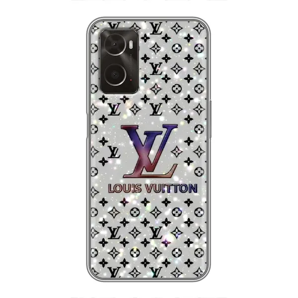 Чехол с рисунком «Яркий LV» для OPPO A96
