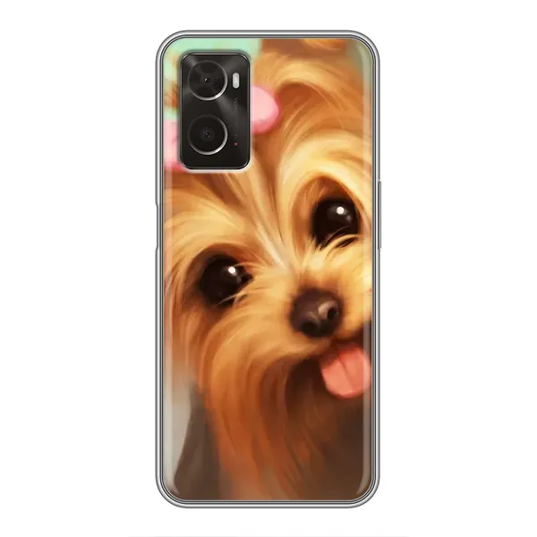 Чехол с рисунком «Йоршенский терьер» для OPPO A96 Чехол с рисунком «Йоршенский терьер» для OPPO A96