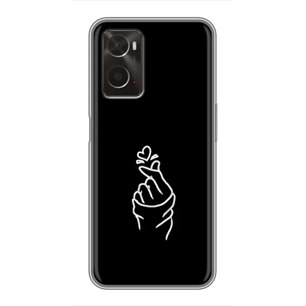 Чехол с рисунком «Знак Сердечка» для OPPO A96 Чехол с рисунком «Знак Сердечка» для OPPO A96