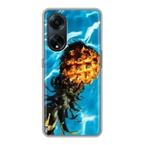 Чохол з зображенням смачної їжі для Oppo A98 (Ананас)