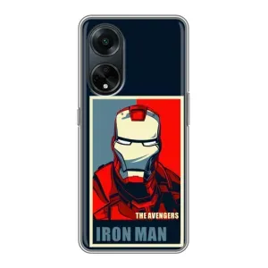 Чохол Супергерой Залізна Людина на Oppo A98 (Art Iron man)