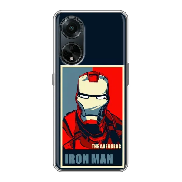 Чехол с рисунком «Art Iron man» для OPPO A98 Чехол с рисунком «Art Iron man» для OPPO A98