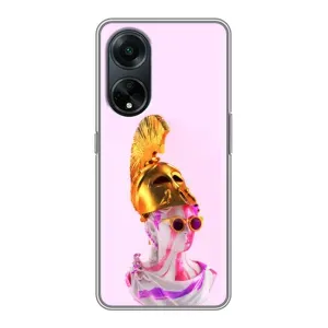 Чохол з Прикольним Принтом на Oppo A98 (АРТ Статуя)