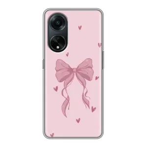 Чохол банти для Oppo A98 (Бант на рожевому)