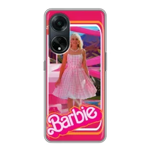 Силіконовый Чохол Барбі фільм на Oppo A98 (Барбі Марго)