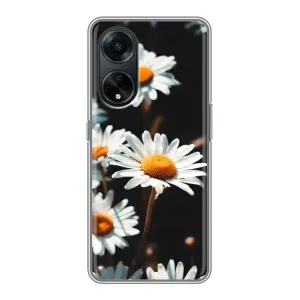 Чохол з ромашками на Oppo A98 (Білі ромашки)