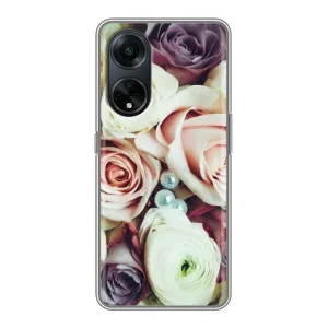 Чохли з принтом Троянд для Oppo A98 (Букет Троянд)