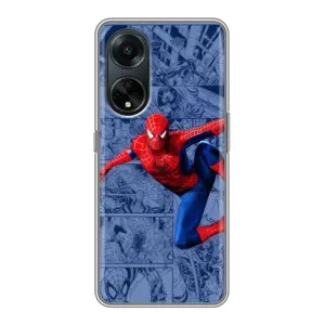 Силіконовий Чохол для Oppo A98 (Людина павук)
