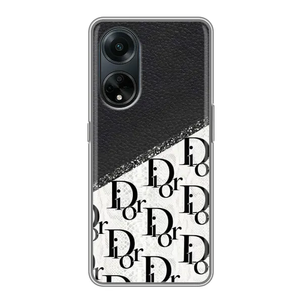 Чехол с рисунком «Диор» для OPPO A98
